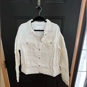 Maurice’s XXL white jean jacket.